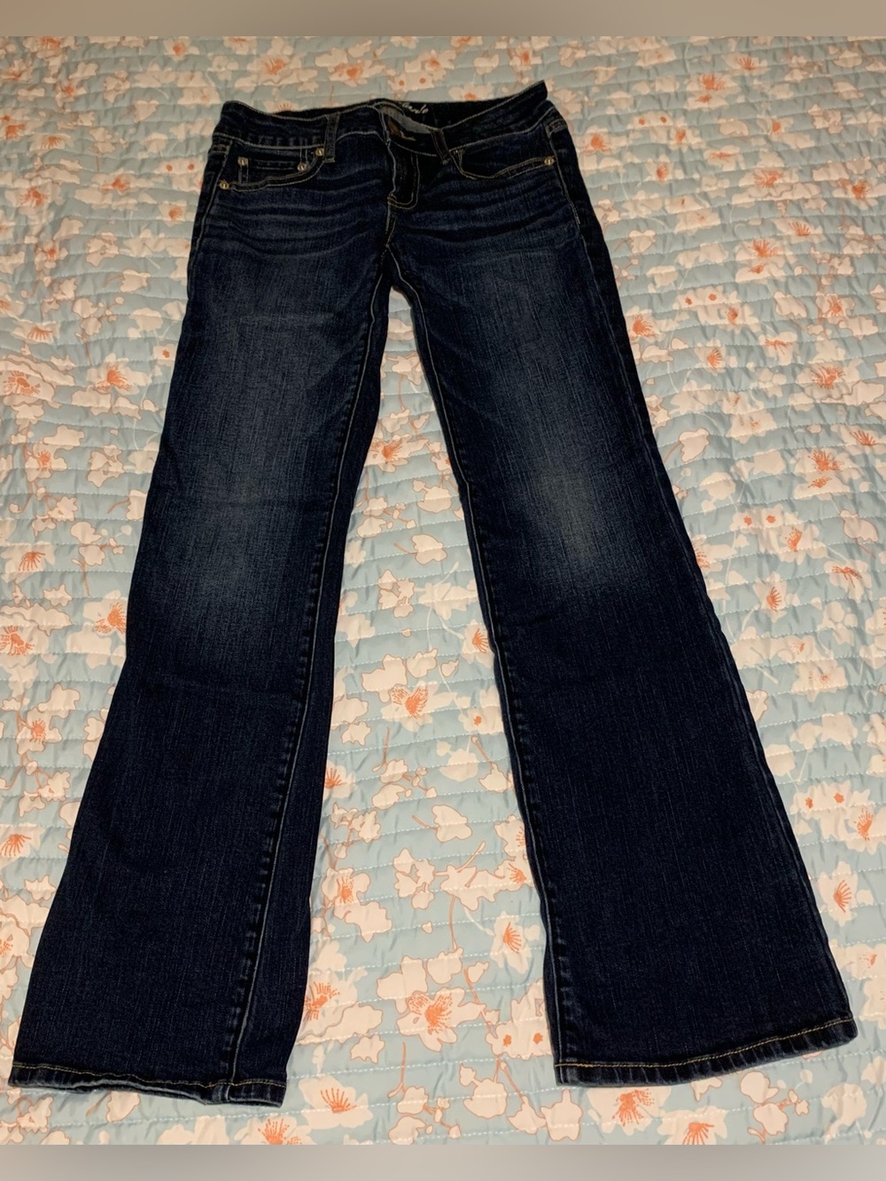 American Eagle Outfitters Dark Blue Flare Jeans